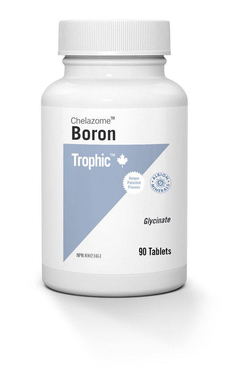 Trophic Chelazome Boron 90 tablets - YesWellness.com