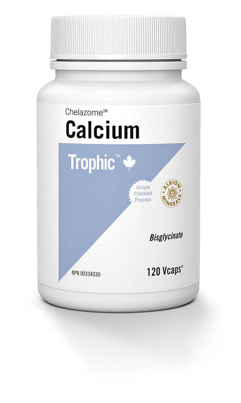 Trophic Chelazome Calcium Capsules 120 veg capsules - YesWellness.com