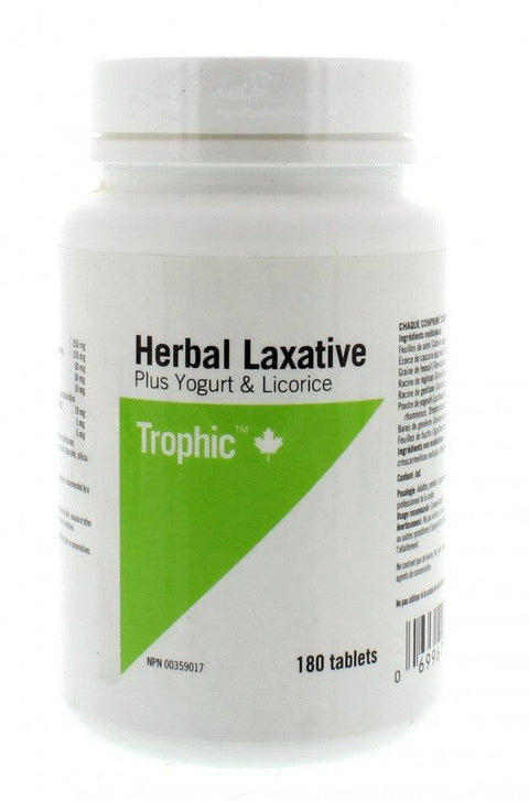 Trophic Herbal Laxative 180 Tablets - YesWellness.com