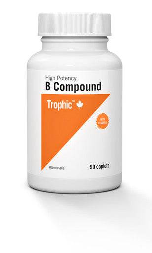 Trophic High Potency B Compound 90 Caplets - YesWellness.com
