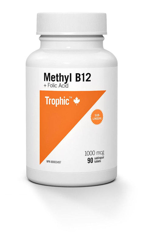 Trophic Methyl B12 + Folic Acid - YesWellness.com