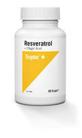 Trophic Resveratrol + Ellagic Acid 60 veg capsules - YesWellness.com