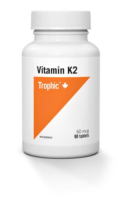 Trophic Vitamin K2 - 90 Tablets - YesWellness.com