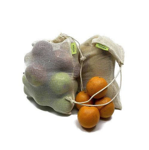 Tru Earth 100% Organic Cotton Mesh Produce Bags - YesWellness.com