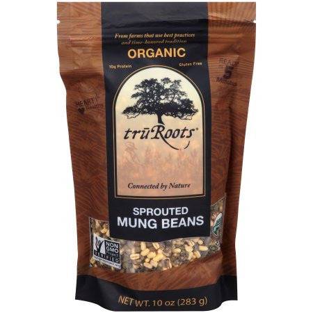 TruRoots Organic Sprouted Mung Beans - YesWellness.com