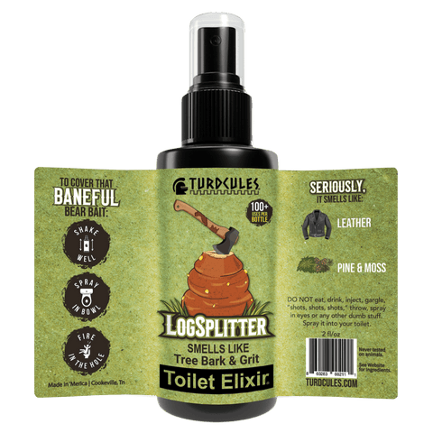 Turdcules Logsplitter Toilet Elixir 2 fl/oz - YesWellness.com
