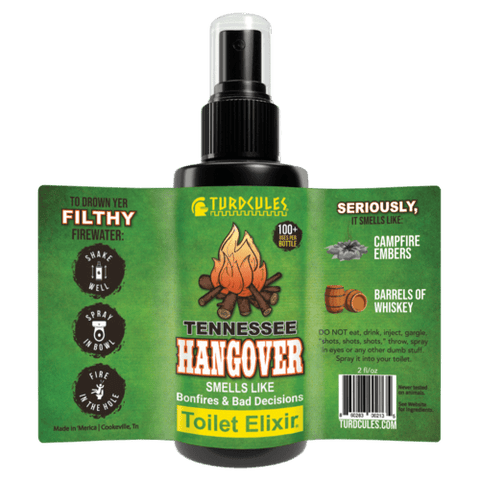 Turdcules Tennessee Hangover Toilet Elixir 2 fl/oz - YesWellness.com