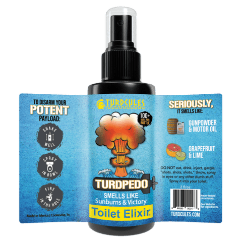 Turdcules Turdpedo Toilet Elixir 2 fl/oz - YesWellness.com