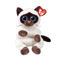 Ty Beanie Bellies Miso Beige And Brown Siamese Cat - YesWellness.com