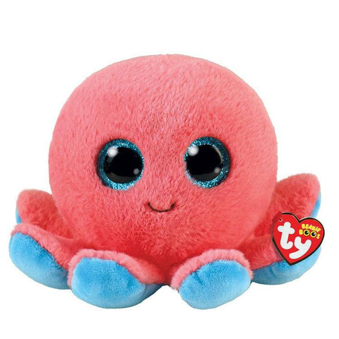 Ty Beanie Boos Sheldon Coral Octopus - YesWellness.com