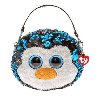 Ty Waddles Reversible Sequin Penguin Purse - YesWellness.com