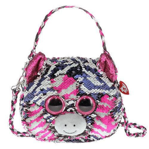 Ty Zoey Reversible Sequin Zebra Purse - YesWellness.com