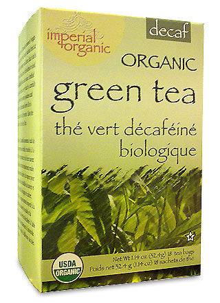 Uncle Lee's Tea Imperial Organic Decaffeinated Green Tea - 18 Tea Bags - YesWellness.com