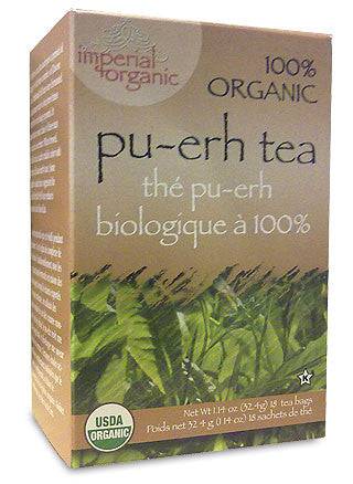 Uncle Lee's Tea Imperial Organic Pu-erh Tea - 18 Tea Bags - YesWellness.com