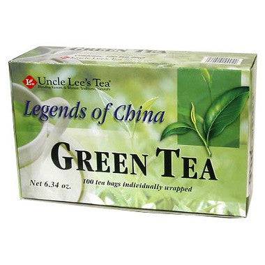 Uncle Lee's Tea Legends of China Green Tea - 100 Tea Bags - YesWellness.com