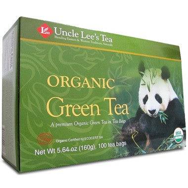Uncle Lee’s Tea Legends of China Organic Green Tea 100 Bags - YesWellness.com
