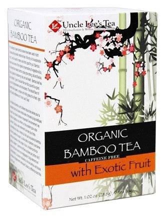 Uncle Lee's Tea Organic Bamboo with Exotic Fruit Tea - 18 Tea Bags - YesWellness.com