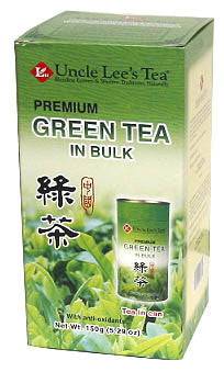Uncle Lee's Tea Premium Green Tea Bulk 120 grams - YesWellness.com
