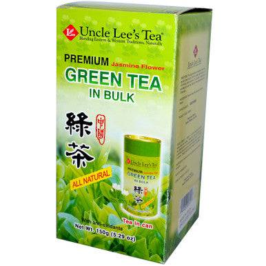 Uncle Lee's Tea Premium Jasmine Green Tea Bulk - 150 grams - YesWellness.com
