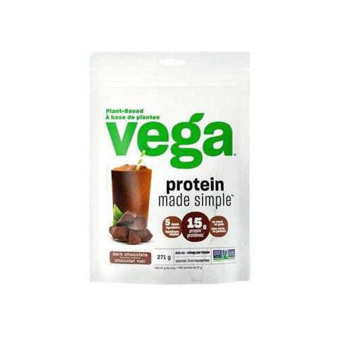 Vega Protein Made Simple Drink Mix Dark Chocolate 271g - YesWellness.com