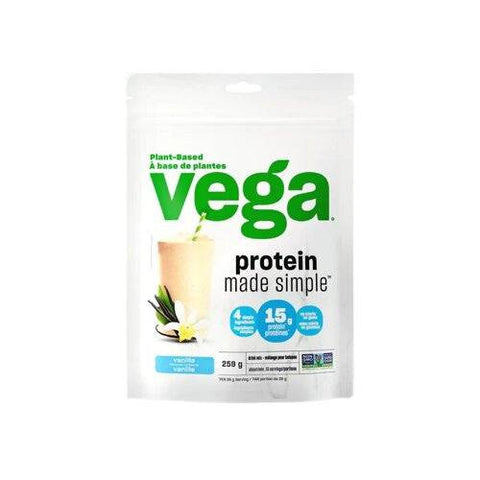 Expires January 2026 Clearance Vega Protein Made Simple Drink Mix Vanilla 259g