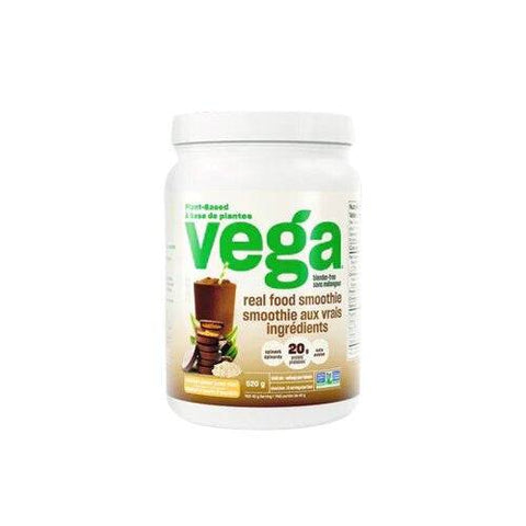 Expires June 2024 Clearance Vega Real Food Smoothie Drink Mix Chocolate Peanut Butter Blast 520g - YesWellness.com