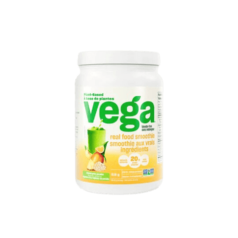 Vega Real Food Smoothie Drink Mix Tropical Green Paradise 518g - YesWellness.com
