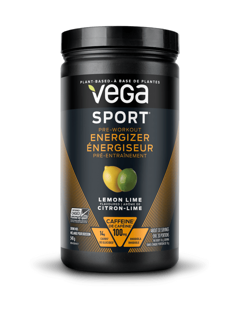 Expires May 2026 Clearance Vega Sport Pre-Workout Energizer Lemon Lime 540g