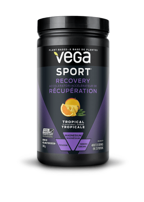 Expires July 2024 Clearance Vega Sport Recovery Accelerator Tub 540 g Tropical - YesWellness.com
