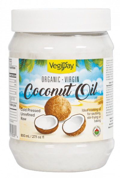 VegiDay Organic Virgin Coconut Oil - YesWellness.com
