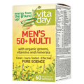 VitaDay Men's 50+ Multi 60 veg capsules - YesWellness.com