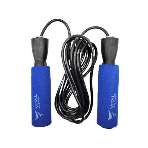 Vital Therapy Fitness Skipping Speed Jump Rope - Blue - YesWellness.com