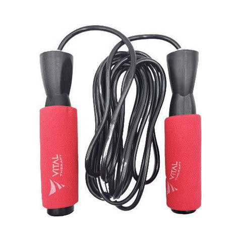 Vital Therapy Fitness Skipping Speed Jump Rope - Red - YesWellness.com