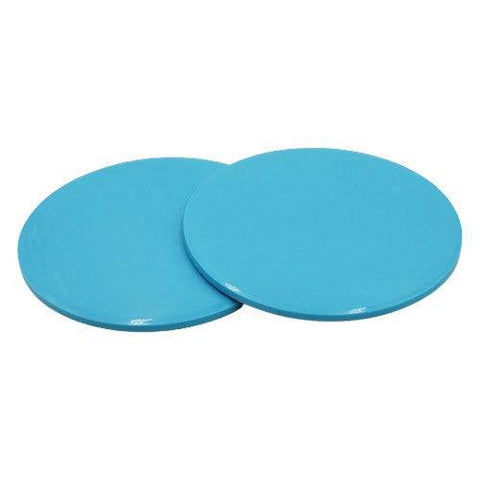 Vital Therapy High Quality Indoor Workout Fitness Gliding Discs - Blue - YesWellness.com