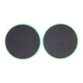 Vital Therapy High Quality Indoor Workout Fitness Gliding Discs - Green - YesWellness.com