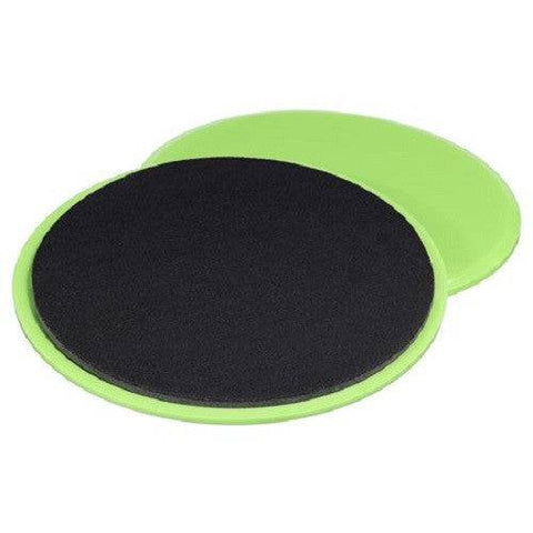 Vital Therapy High Quality Indoor Workout Fitness Gliding Discs - Green - YesWellness.com