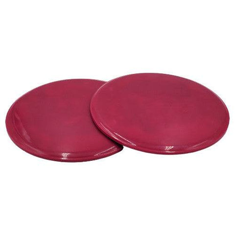 Vital Therapy High Quality Indoor Workout Fitness Gliding Discs - Red - YesWellness.com