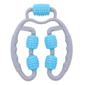Vital Therapy Roller Massage Tool for Legs, Arms, Back, and Neck - Blue - YesWellness.com