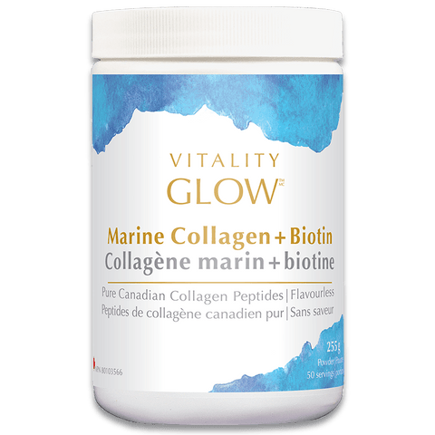 Vitality Glow Marine Collagen + Biotin - YesWellness.com