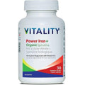 Vitality Power Iron + Organic Spirulina - YesWellness.com