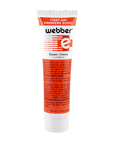 Webber First Aid Vitamin E Cream IU 12 500 - 50G - YesWellness.com