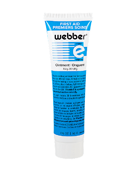 Webber First Aid Vitamin E Ointment IU/g 30 - 50g - YesWellness.com