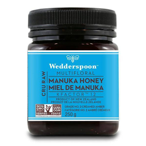 Wedderspoon Raw Manuka Honey KFactor 12 - YesWellness.com