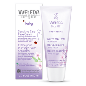 Weleda Baby Sensitive Care White Mallow Face Cream 50ml - YesWellness.com