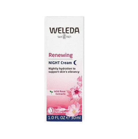Weleda Wild Rose Renewing Night Cream 30ml - YesWellness.com