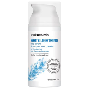 Expires April 2024 Clearance Prairie Naturals White Lightning Scalp Treatment 100mL - YesWellness.com