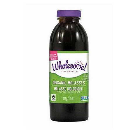 Wholesome Sweeteners Organic Molasses Unsulphured 662 Grams - YesWellness.com