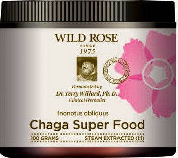 Wild Rose Chaga Mushroom Super Food 100g - YesWellness.com