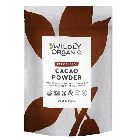 Wildly Organic Naturals Fermented Cacao Powder 454 grams - YesWellness.com