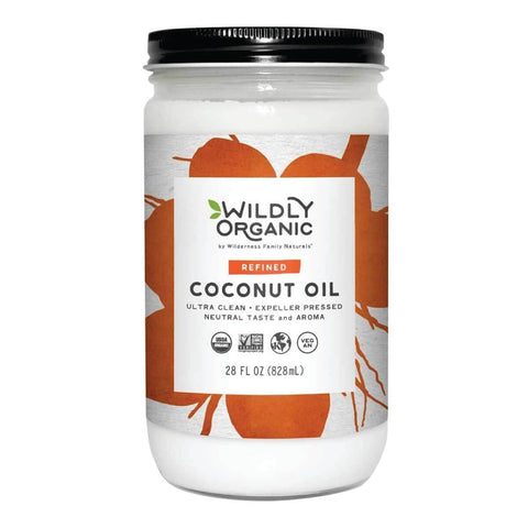 Wildly Organic Refined Coconut Oil 828mL - YesWellness.com